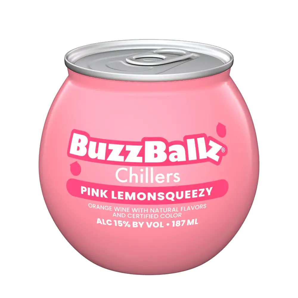 BUZZBALL CHILLER PINK LEMON 187ML