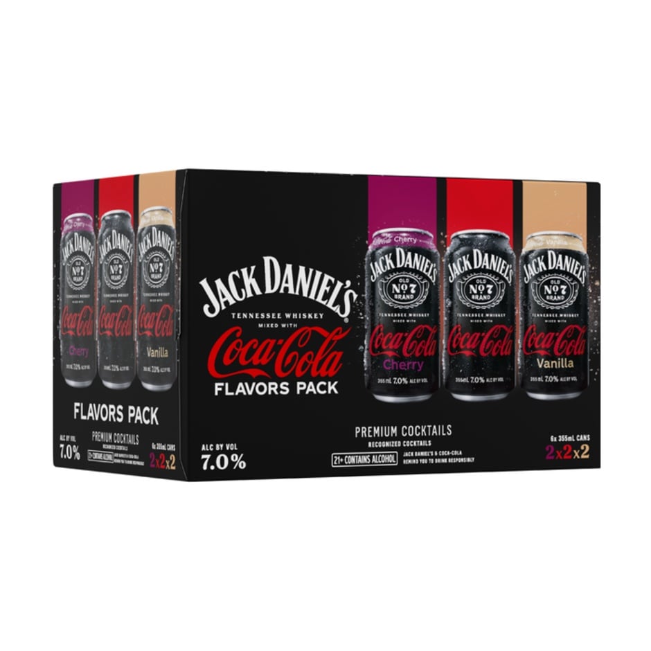 JACK 6PK COKE VARIETY