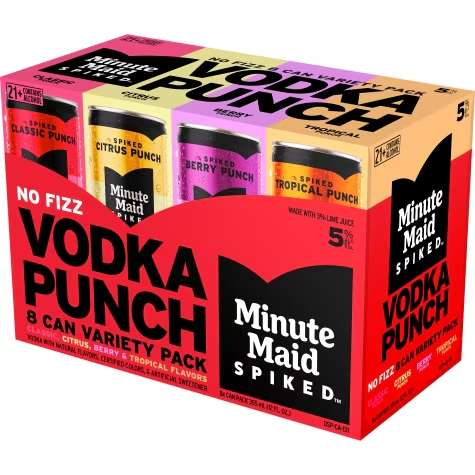 MINUTEMAID 8PK VODKA PUNCH PACK