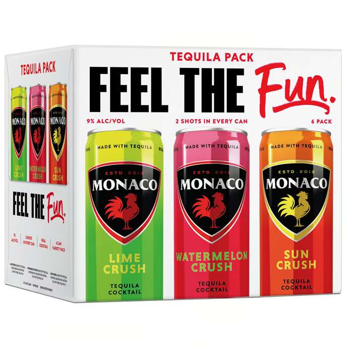 MONACO 6PK TEQUILA VARIETY