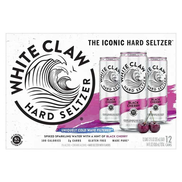 WHITE CLAW 12PK BLK CHERRY