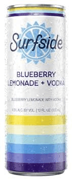 SURFSIDE 4PK LEMON BLUEBERRY