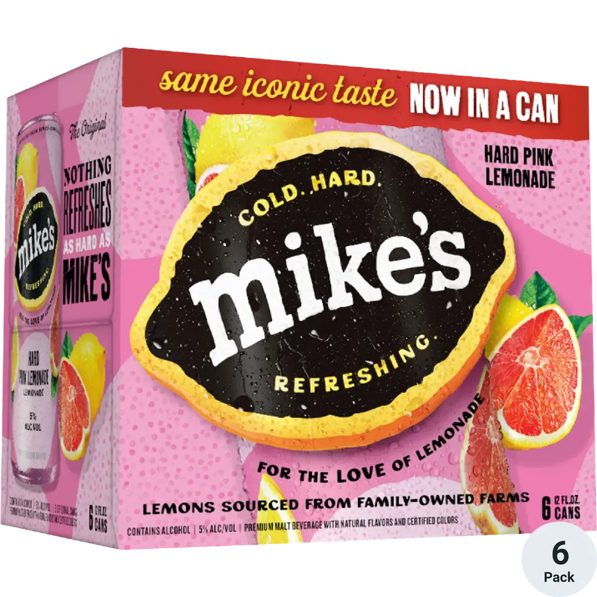 MIKES 6PK PINK LEMON