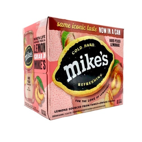 MIKES 6PK PEACH