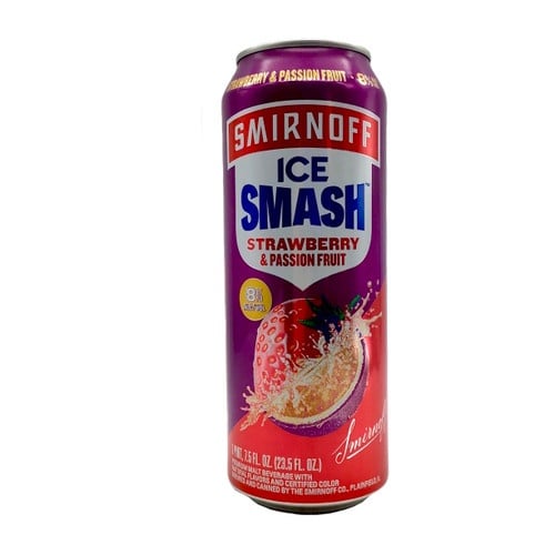 SMIRNOFF SMASH 24OZ STRAW PASSION