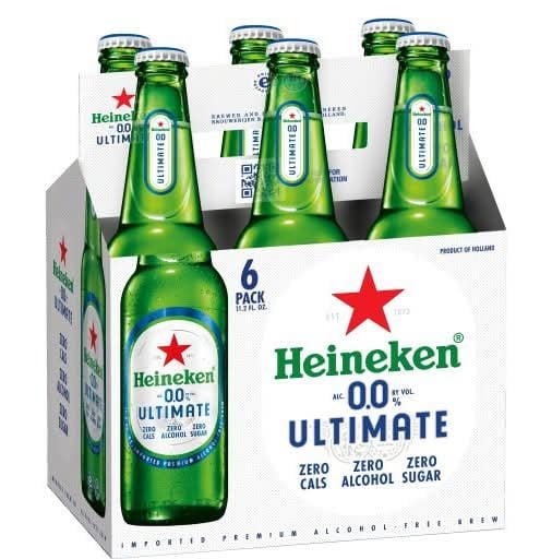 NON-ALCOHOLIC HEINEKEN ULTIMATE 6PK BOT
