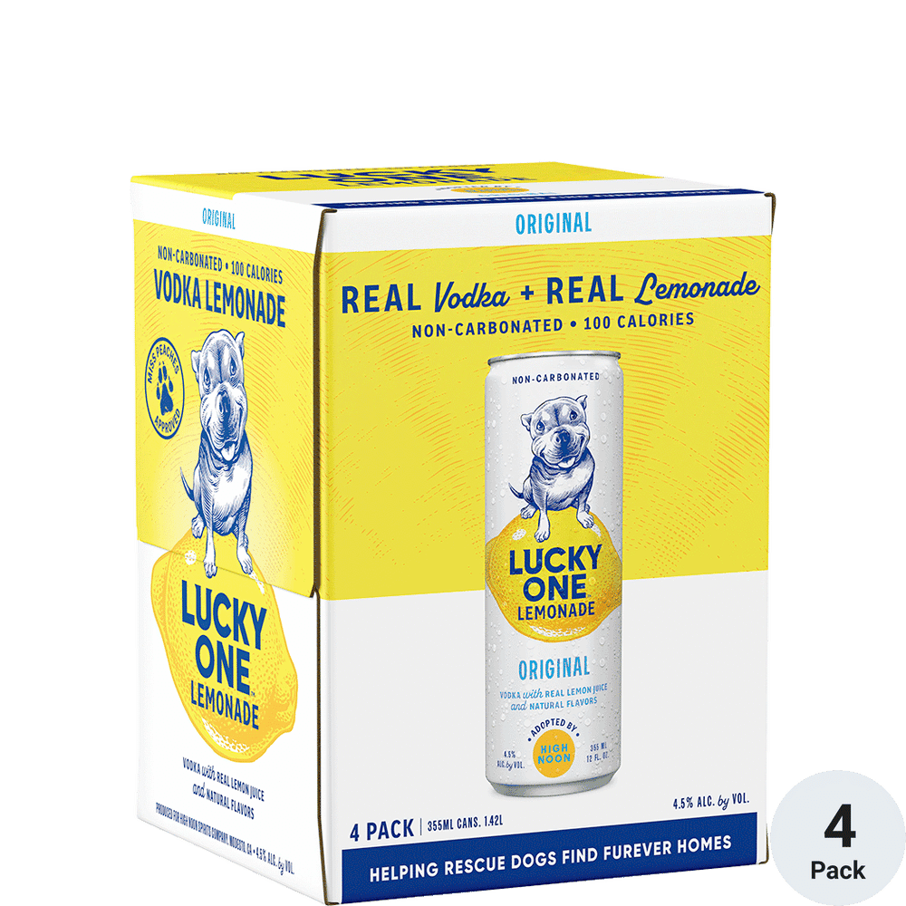 LUCKY ONE 4PK LEMONADE