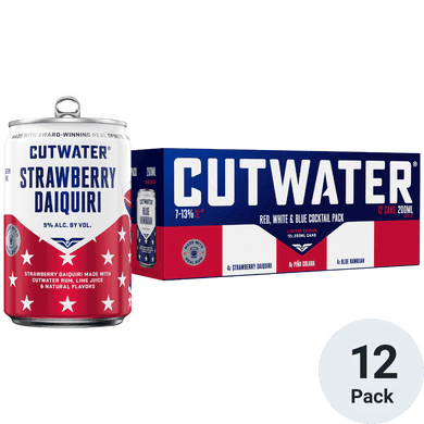 CUTWATER 12PK  RED WHITE & BLUE