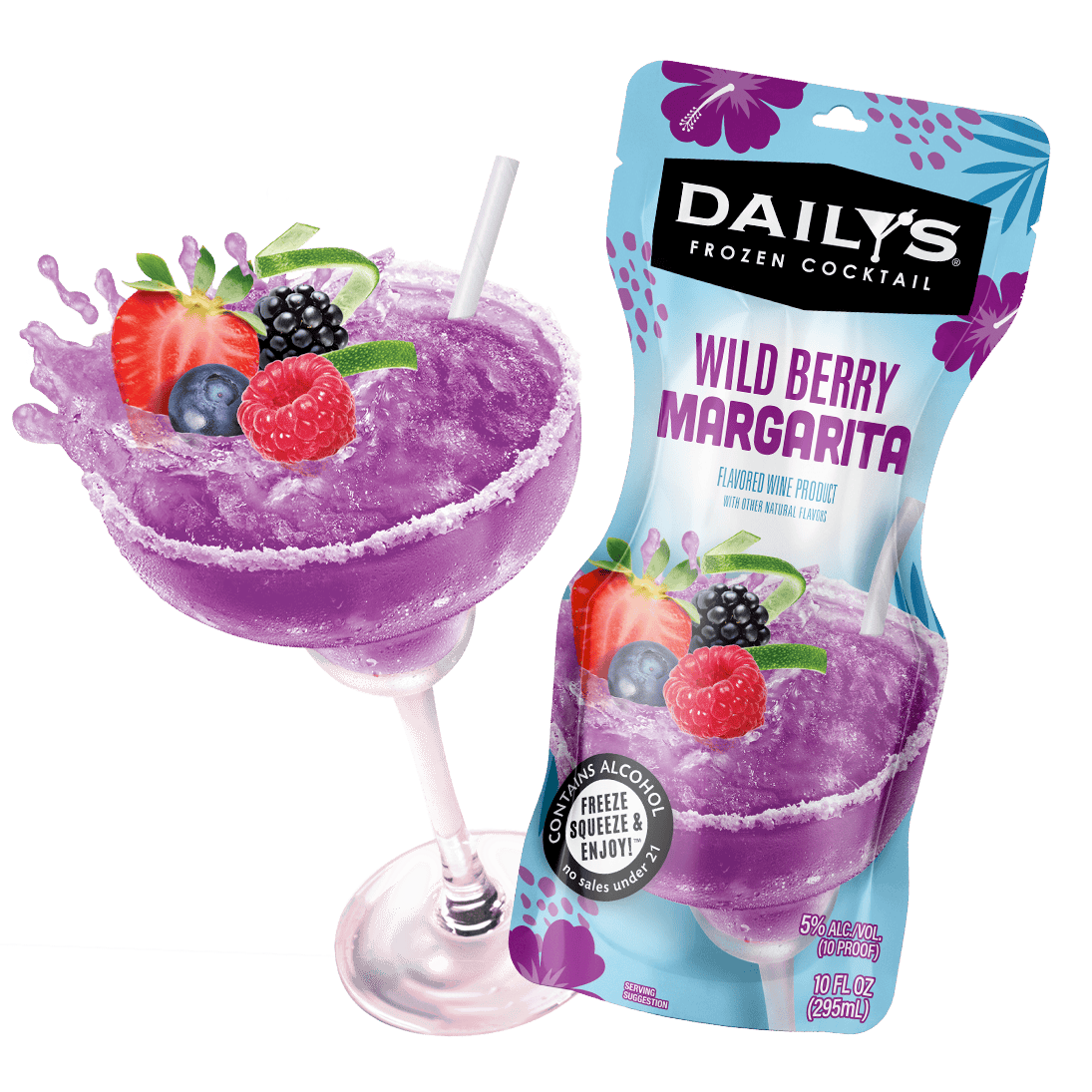FROZEN DAILYS WILD BERRY