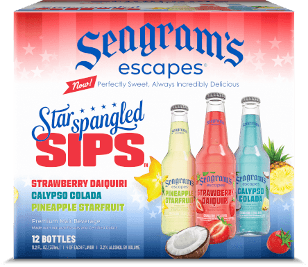 SEAGRAMS 12PK STAR SPANGLED