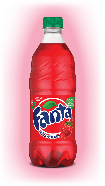 SODA 20 OZ FANTA STRAWBERRY