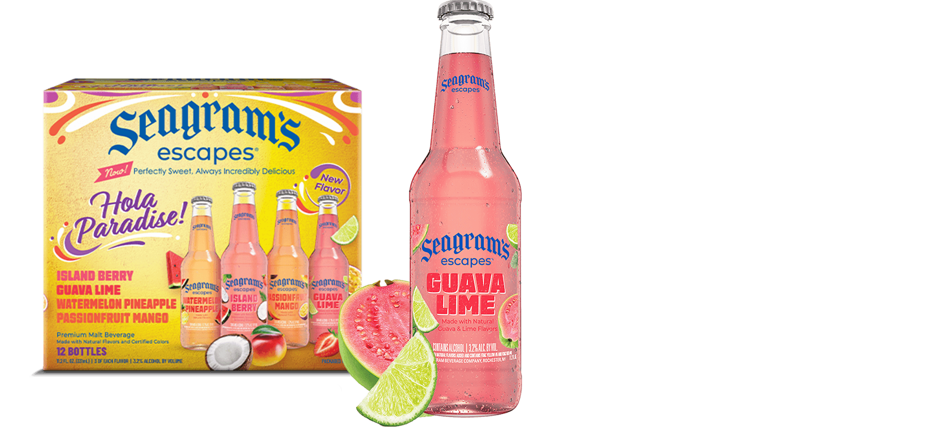SEAGRAMS 12PK HOLA VARIETY