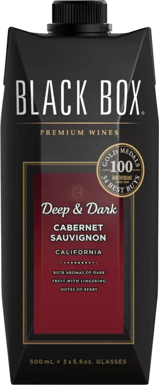 BLACK BOX 500ML DEEP DARK CABERNET
