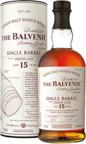 BALVENIE 15YRS SHERRY 750