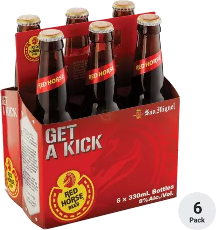 RED HORSE 6PK BOT