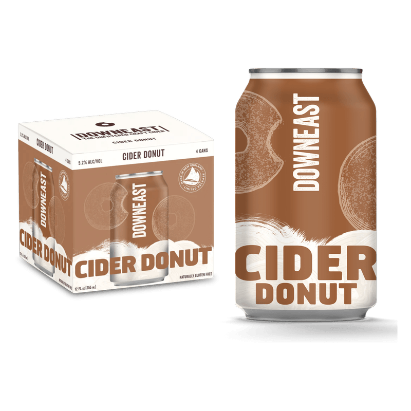DOWNEAST 4PK CIDER DONUT