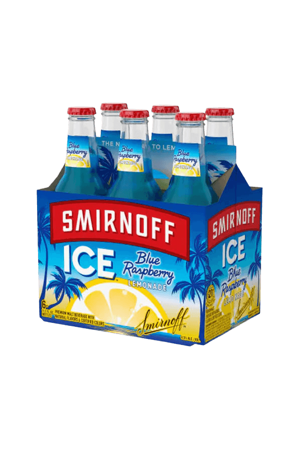 SMIRNOFF 6PK BLUE RAZZ