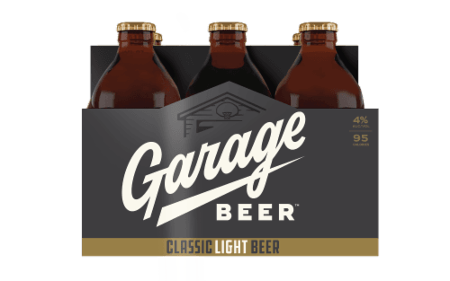 GARAGE BEER LIGHT 6PK BOT