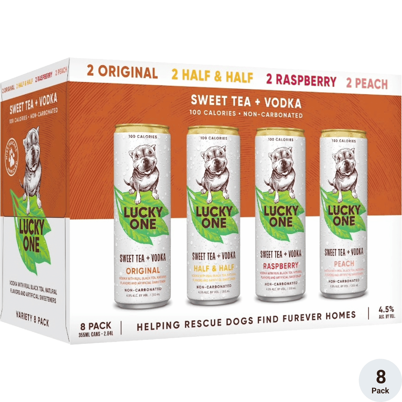 LUCKY ONE 8PK SWEET TEA VARIETY