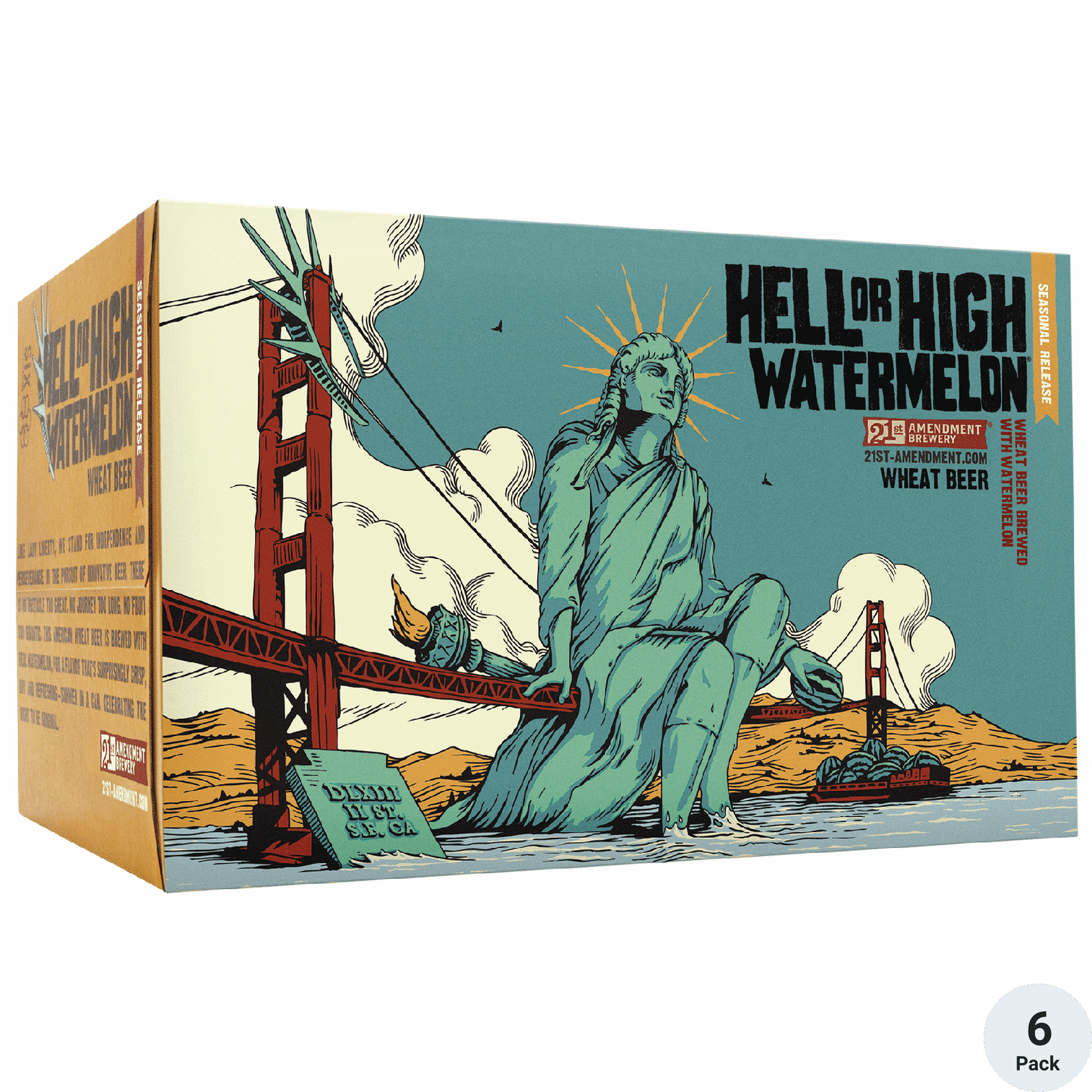 21ST AMEND WATERMELON 6PK