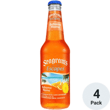 SEAGRAMS 4PK TROPICAL ORANGE