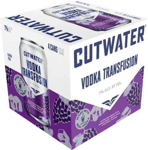 CUTWATER 4PK VODKA TRANSFUSION