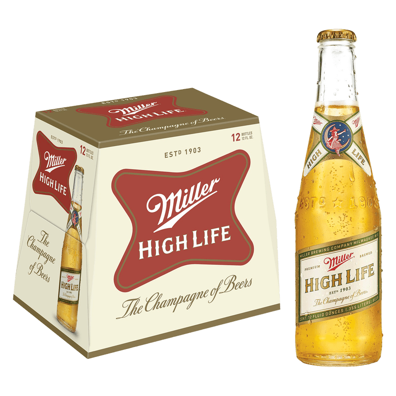 MILLER HIGH LIFE 12PK BOT