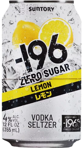 SUNTORY 4PK ZERO SUGAR LEMON