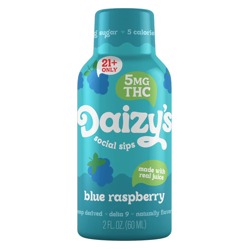 DAIZY'S 2OZ 5MG BLUE RAZZ