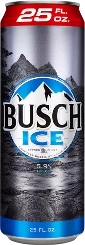 BUSCH ICE 25OZ CANS