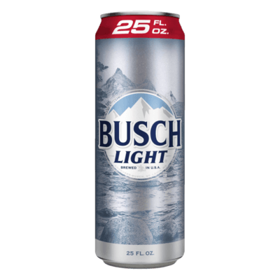 BUSCH LIGHT 25OZ CANS