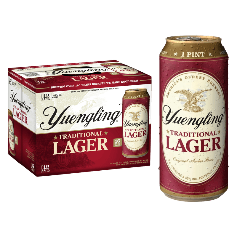 YUENGLING LAGER 12PK 16OZ